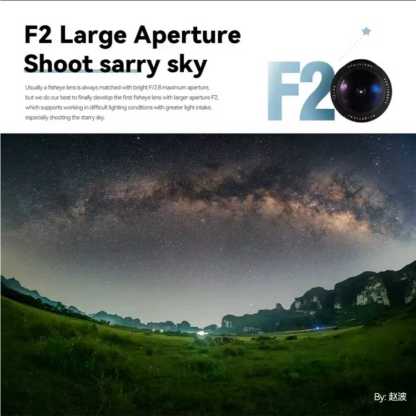 TTArtisan 7.5mm F/2 Fisheye APS-C Lens (E / X Mount)