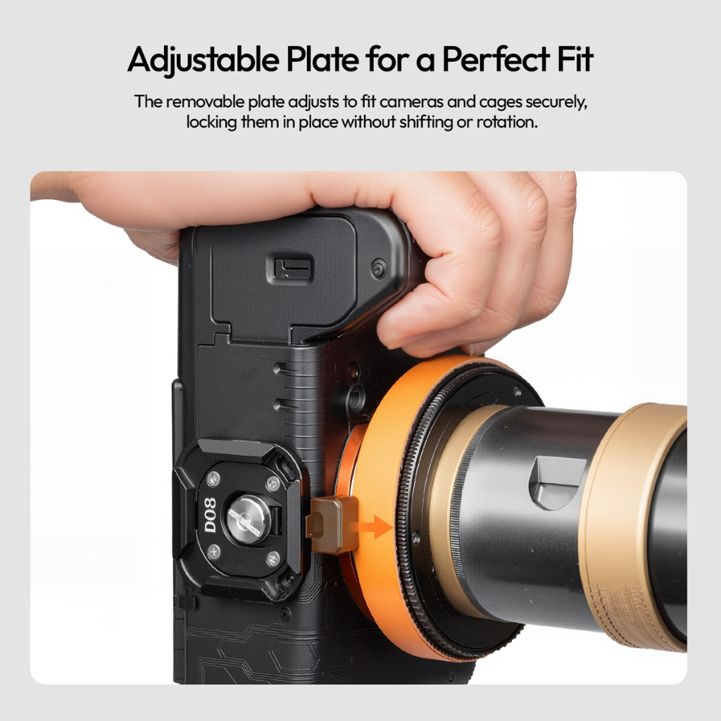 Ulanzi UKA09 Uka Anti-Twist Quick Release Plate (C080)