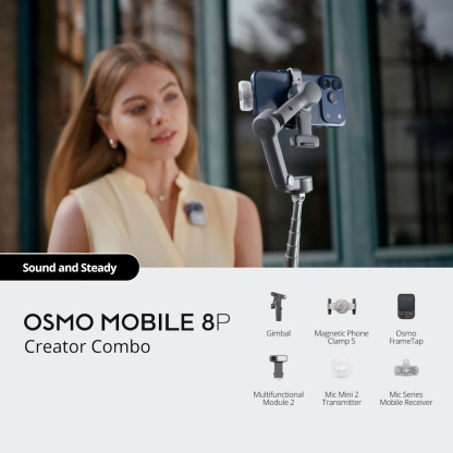 DJI OSMO Mobile 8P (Standard / Advance Tracking / Creator Combo)