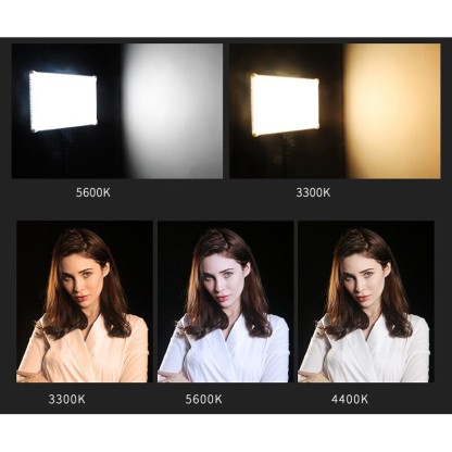 VILTROX VL-D640T (CRI>95 | 4800 Lumen | 3300K-5600K) Bi-Color Video LED Light