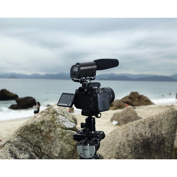 Saramonic Vmic Recorder with Microphone and LCD monitor (For Cameras and Camcorders)