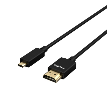 Smallrig Ultra-Slim 4K Micro HDMI to HDMI Data Cable (D to A) - 35cm / 55cm / 100cm