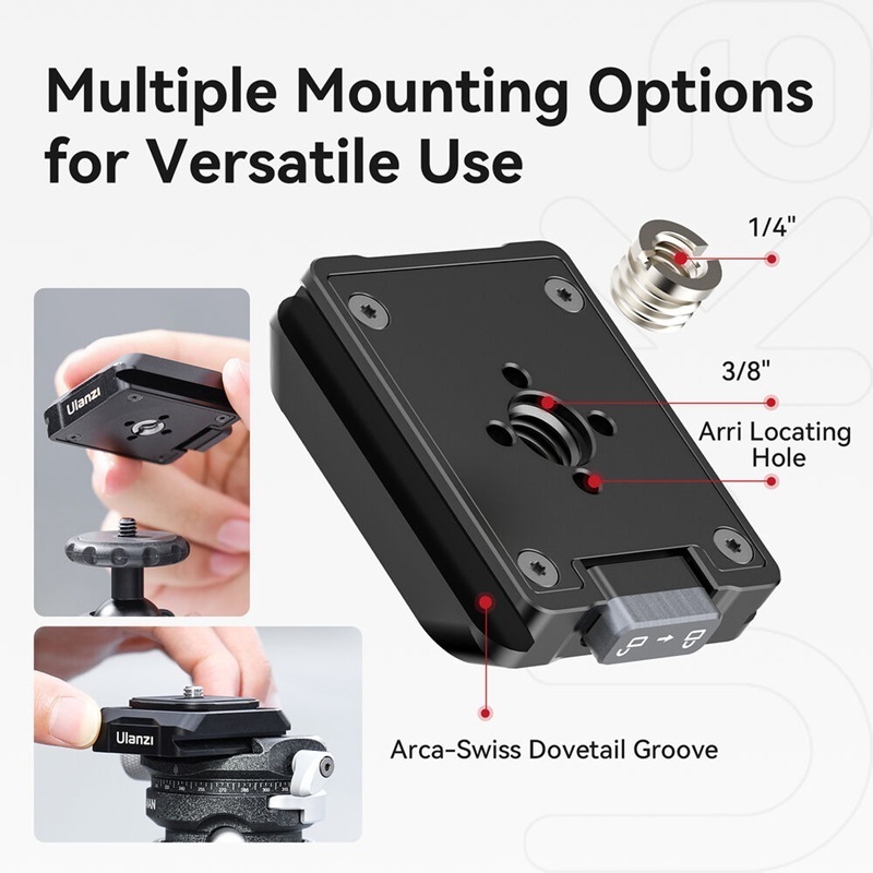 Ulanzi UKA01 Quick Release Plate and Base Kit (C007)