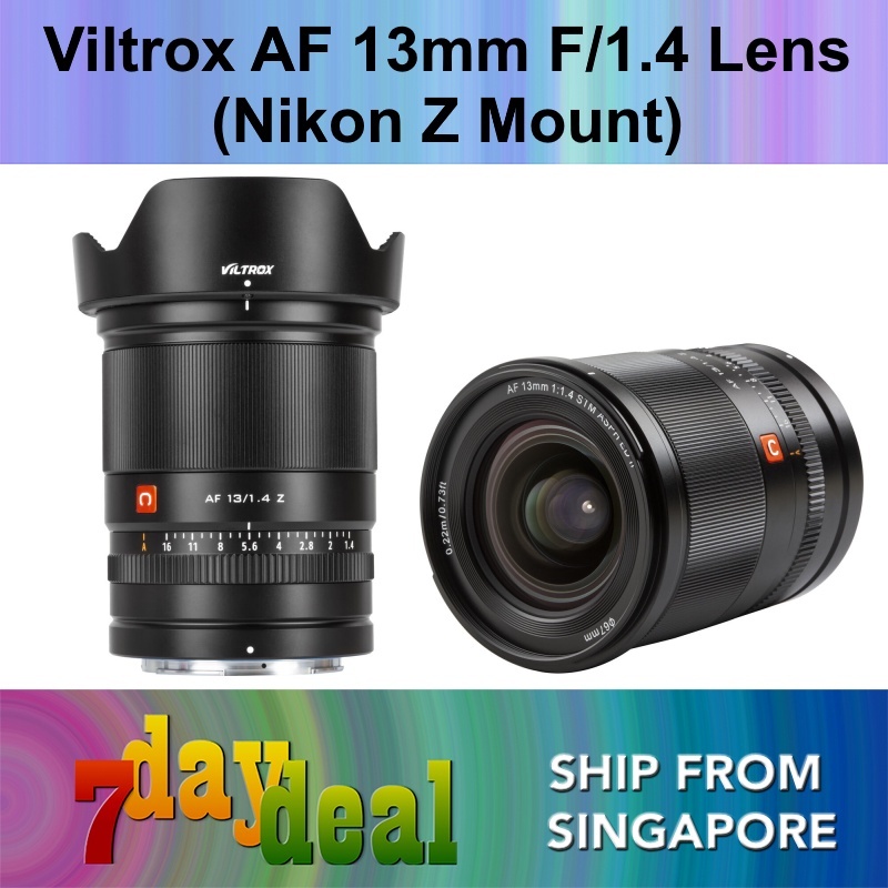 Viltrox AF 13mm F/1.4 APS-C Wide Angle Lens (Z Mount)