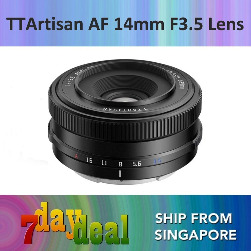 TTArtisan AF 14mm F/3.5 APS-C Lens (E / X Mount) – 7daydeal