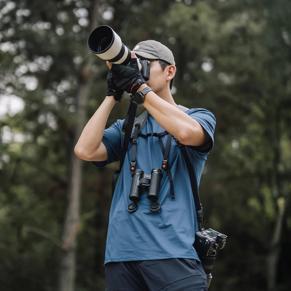 PGYTECH Camera Strap Master (Black / Green)