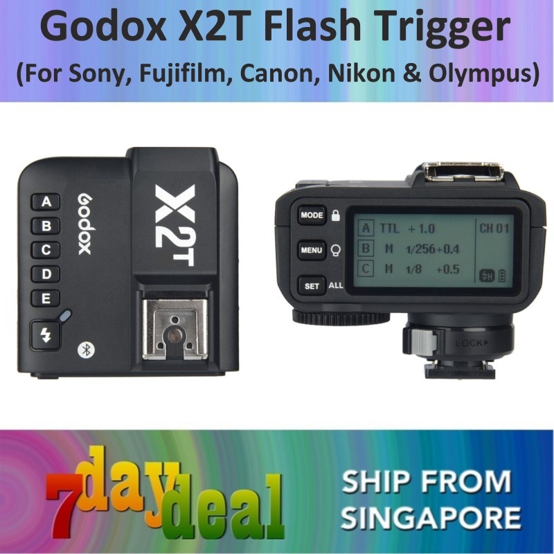 Godox X2T 2.4 GHz TTL Wireless Flash Trigger Transmitter