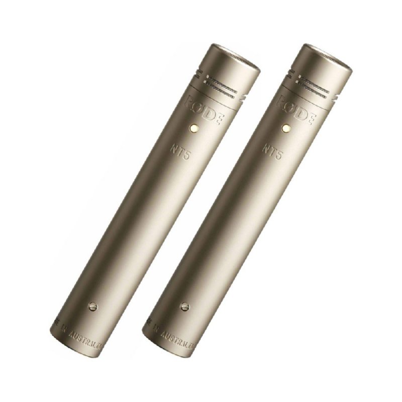 Rode NT5 MP Compact 1/2" Cardioid Condenser Microphone (Matched Pair NT5MP)