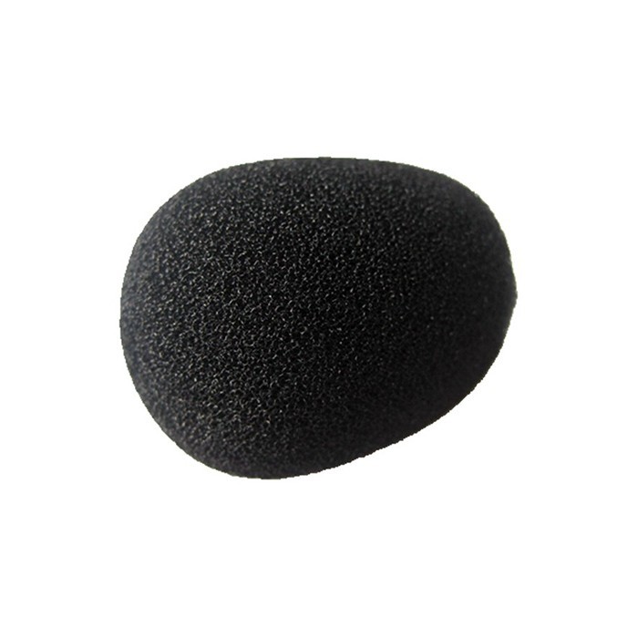 Windshield Foam for Lavalier Lapel Microphone (Black or Beige)