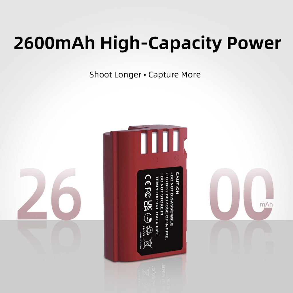 KingMa DMW-BLK22H 2600mAh Battery / Battery with Type-C Port (For Panasonic S5II / S5IIX / GH5II / GH6 / GH7 /G9II / S9)