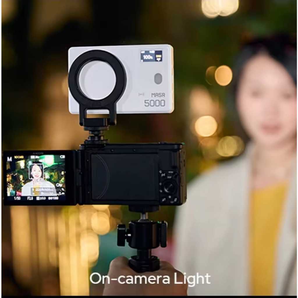 Godox MA5R RGBWW Magnetic Charging LED Light and Power Bank