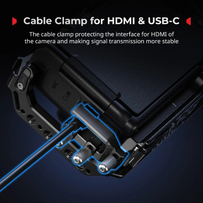 SmallRig Cage Kit for Nikon ZR (Basic Cage 5467 / Cage Kit with Top Handle 5647)