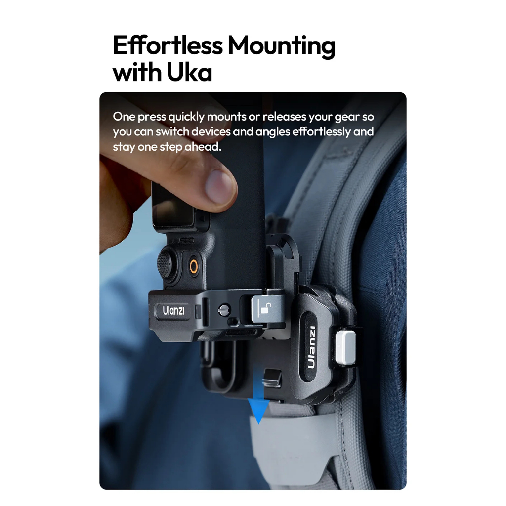 Ulanzi PK13 Pocket 3 Uka Quick Release Expansion Adapter (C067)