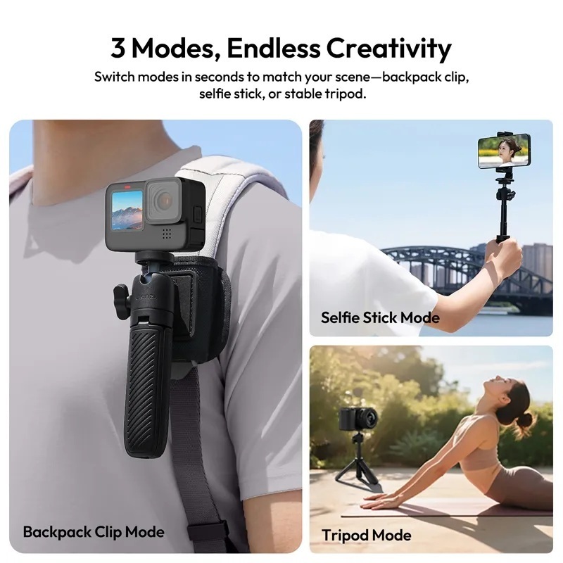 Ulanzi MT88 ClipMate Tripod for Action Cameras (T136)