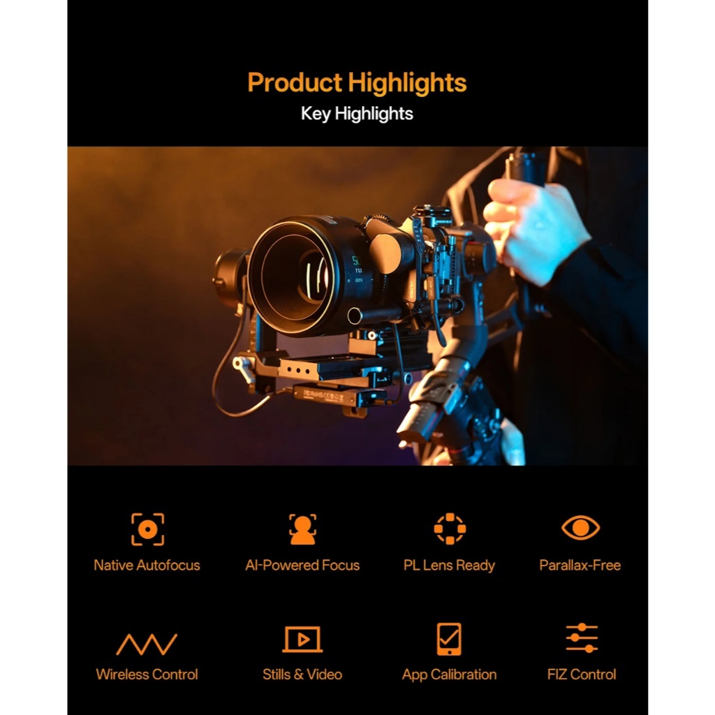 Viltrox NexusFocus F1 PL to E mount Autofocus Control Adapter System (Single or Dual Motor)