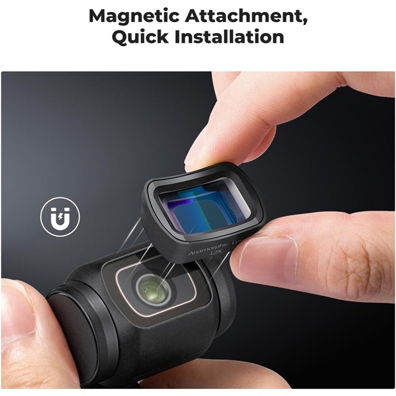 K&F Anamorphic Lens (For DJI Osmo Pocket 3)