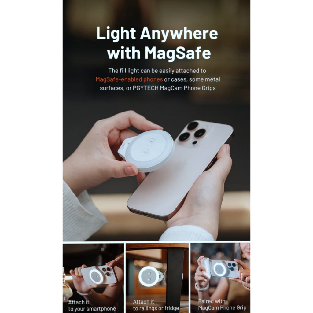 PGYTECH MagGlow Phone Fill Light