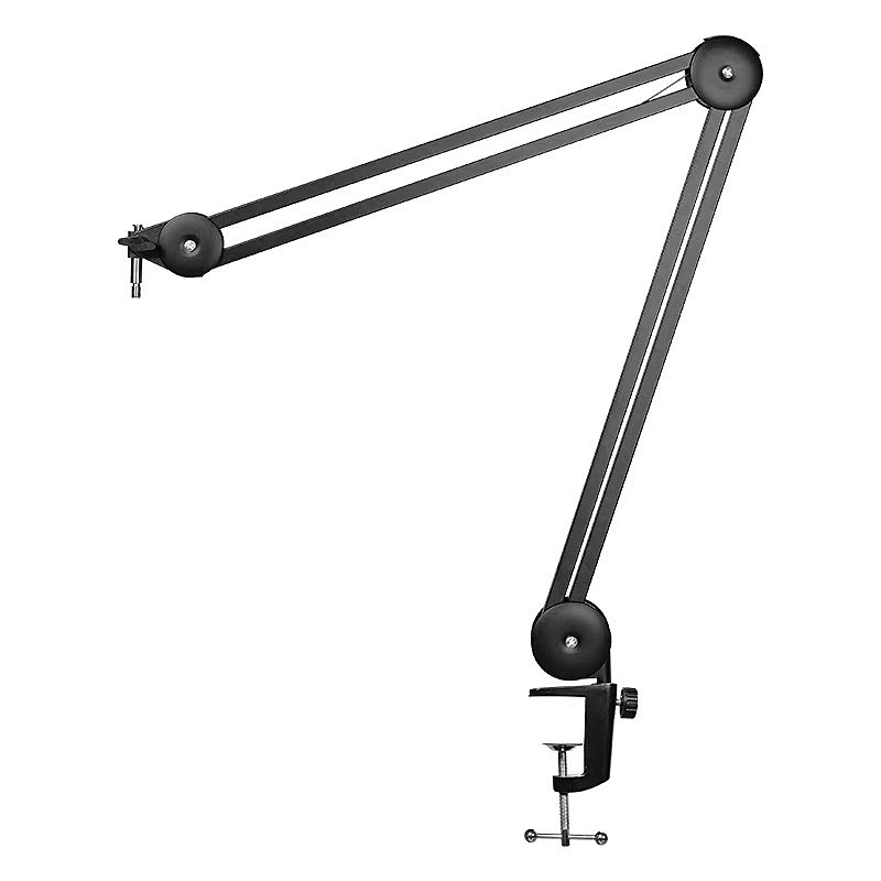HoliCRAFT MBA21 Microphone Boom Arm Desk Clamp Stand (Heavy Duty 1.5kg Load)