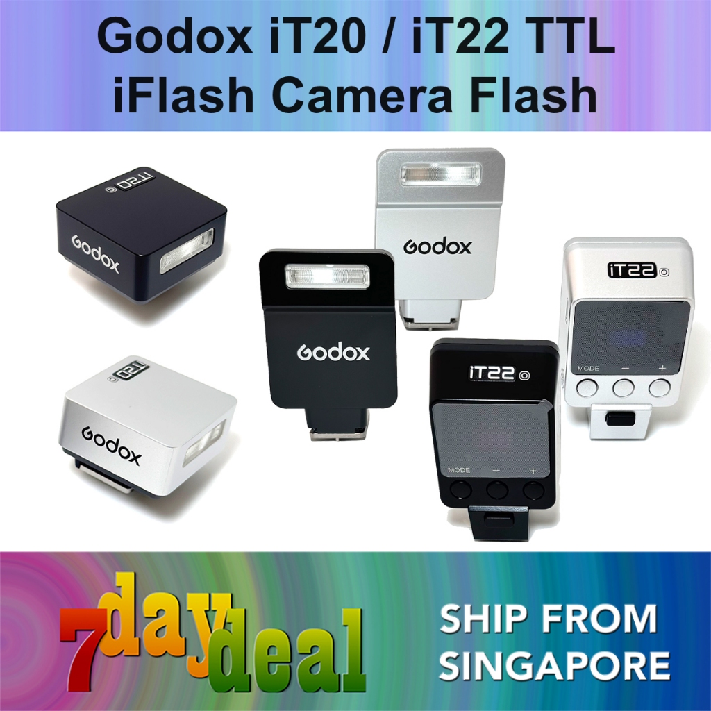 Godox iT20 / iT22 TTL iFlash Camera Flash (C / F / N / O / P / R / S)-7daydeal