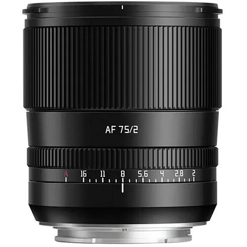 TTArtisan AF 75mm F2 Full Frame Lens (Black) - E / Z / L Mount