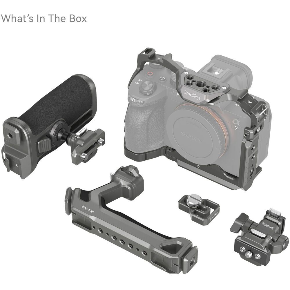 SmallRig HawkLock Quick Release Advanced Cage Kit for Sony A7R V / A7 IV / A7S III (4539)