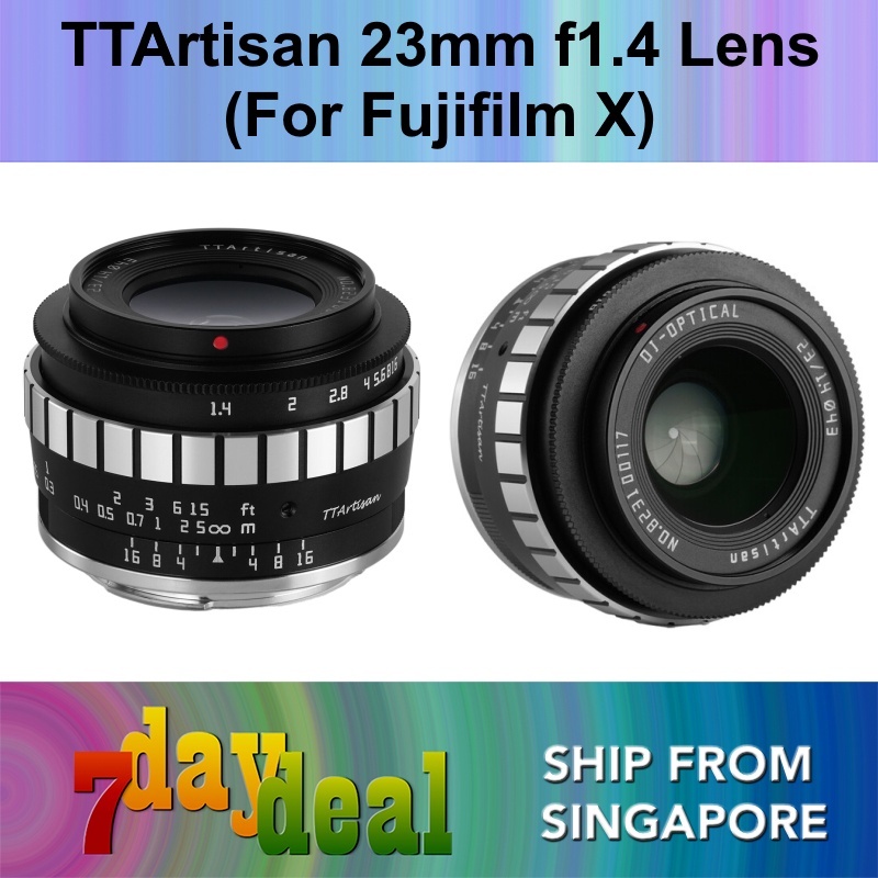 TTArtisan 23mm F/1.4 APS-C Lens (E / X / Z Mount)