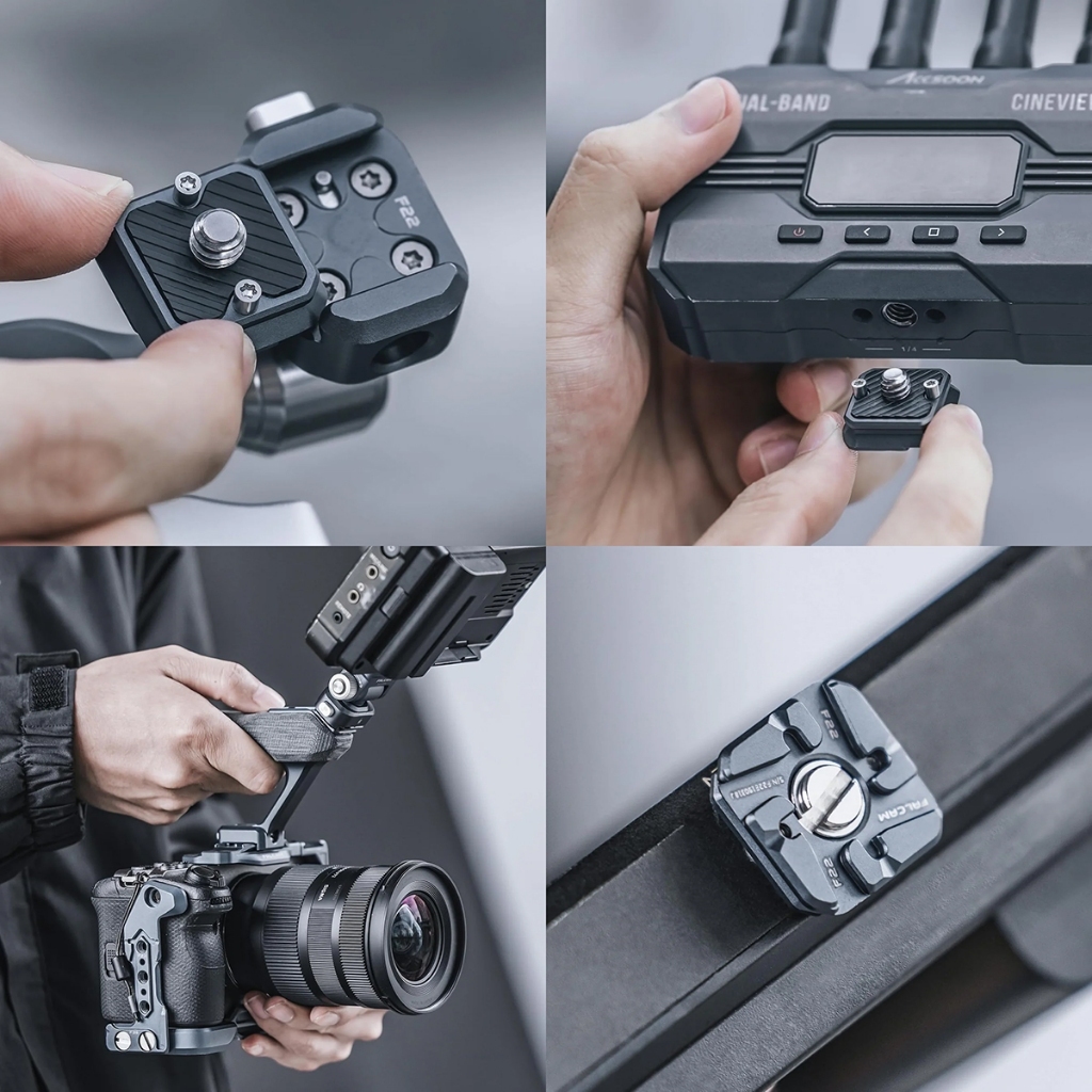 FALCAM F22 Quick Release System (Plate / Thread Adapter V2) - Arca Swiss Compatible