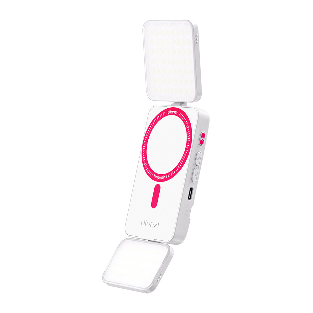 Ulanzi GL01 GlowUp Magnetic Fill Light (Black L288 / Pink L287 / White L212)