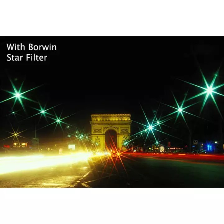 Borwin Star Filter Set (3 Filters: Star 4, 6, 8)