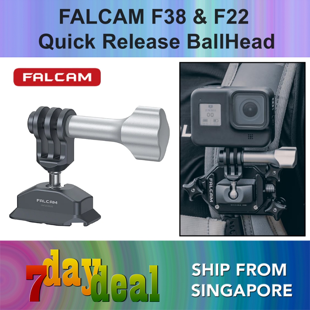 FALCAM F38 & F22 Quick Release BallHead For Action Camera (2554)