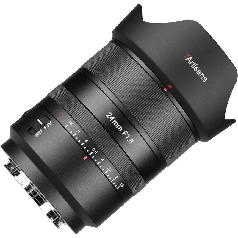 7Artisans AF 24mm F1.8 Full Frame Lens (F1.8) - E