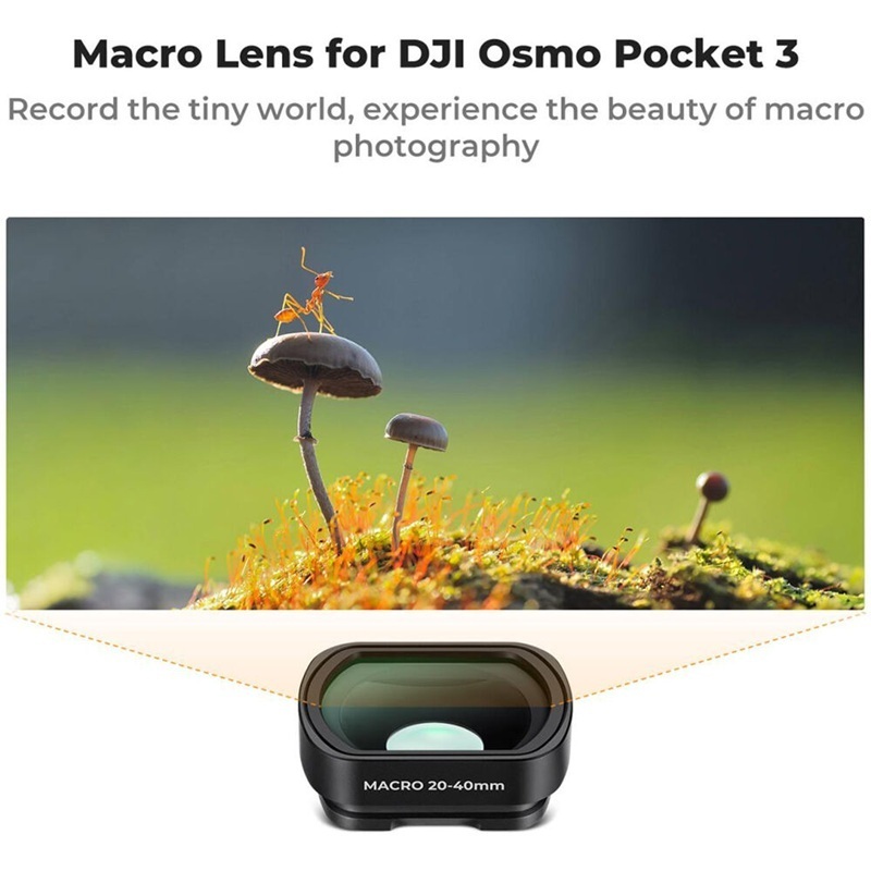 K&F 10X Macro Lens (For DJI Osmo Pocket 3)