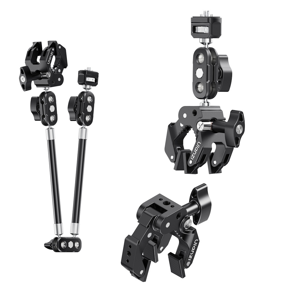 Ulanzi CO78 Super Clamp (C082) / 2 Section Magic Arm Kit (C083) / Magic Arm Kit (C084)
