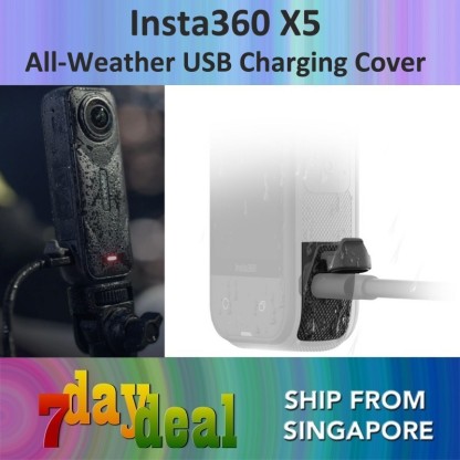Insta360 X5 All-Weather USB Charging Cover