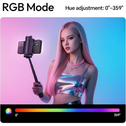 Ulanzi K20 - 20W RGB Panel Light (L207)