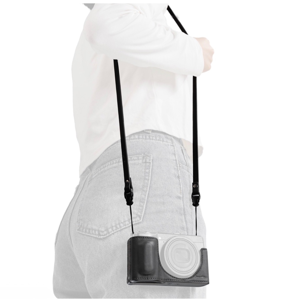 SmallRig Quick Release Camera Shoulder Strap For Ricoh GR IV / GR III Series (Black 5686 / Grey 5685 / Red 5687)