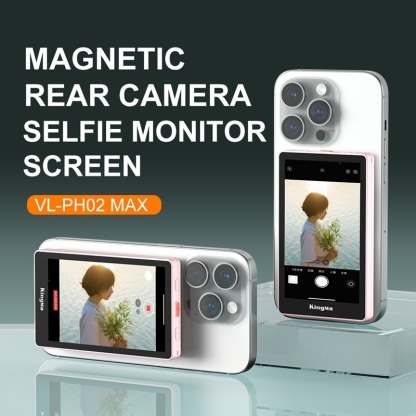 Kingma VL-PH02 Max Magnetic Vlog Selfie Monitor Screen (Black)