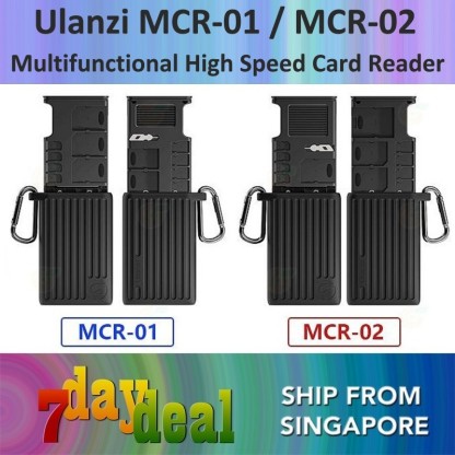 Ulanzi MCR-01 / MCR-02 Multifunctional High-Speed Card Reader (X055 / X056)