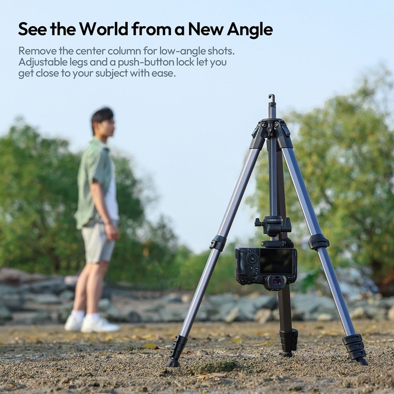 Ulanzi OMBRA II Travel Camera Tripod Black (T156)