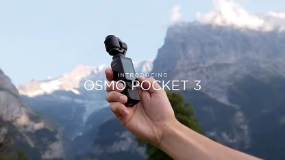DJI Osmo Pocket 3 Creator Combo Gimbal Video Camera (Stand Alone) / (Bundle: Ulanzi LM001, Ulanzi PK-07, Sandisk MicroSD Card)