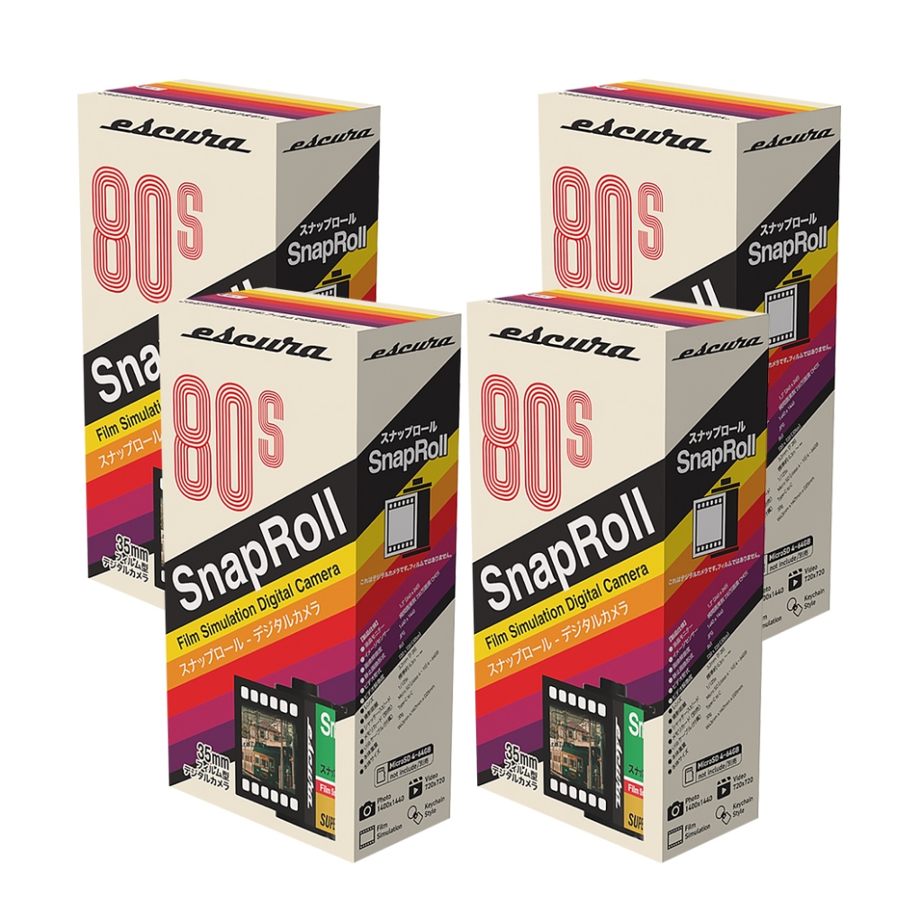 Escura SnapRoll Film Simulation Digital Camera (Blind Box) - Multiple Box Discount