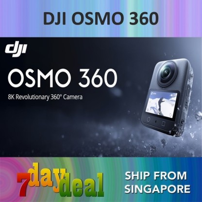 DJI Osmo 360 8K Camera (Standard) / (Adventure Combo)