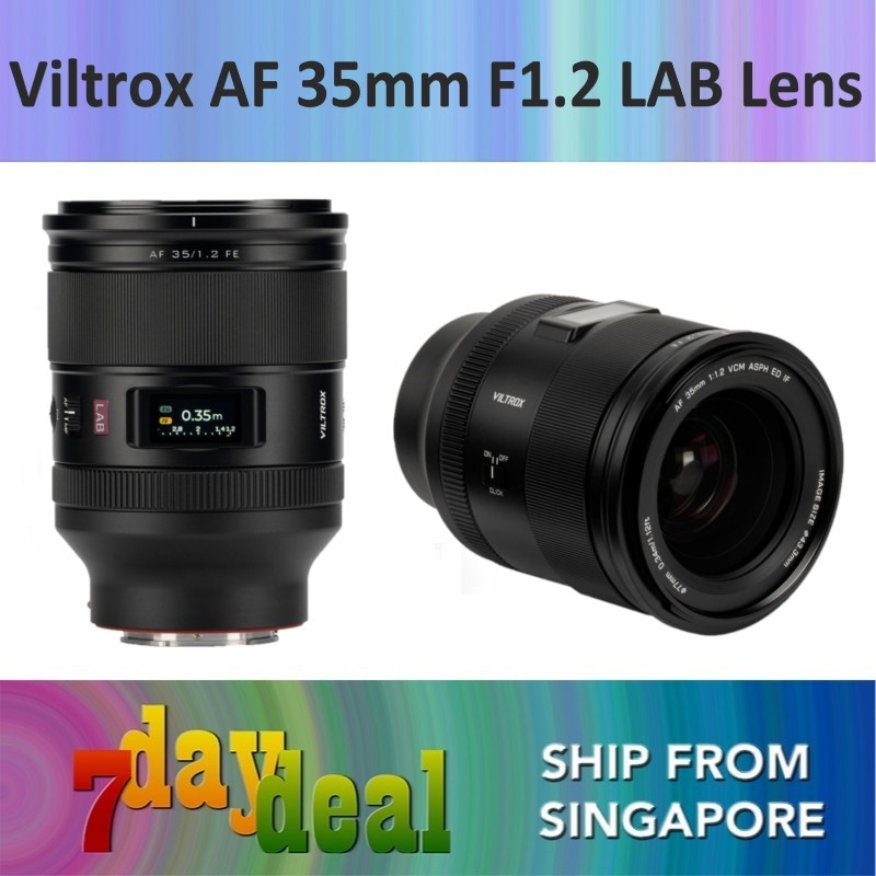 Viltrox AF 35mm F/1.2 LAB Full Frame Lens (E FE / Z Mount)