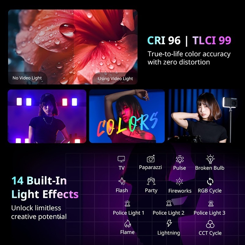 SmallRig RM 25C RGB Mini LED Video Light (5357)