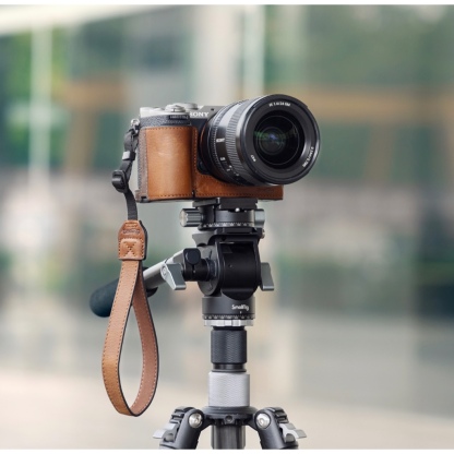 SmallRig Leather Case Kit For Sony A7C II / A7CR Camera (Brown 5015)
