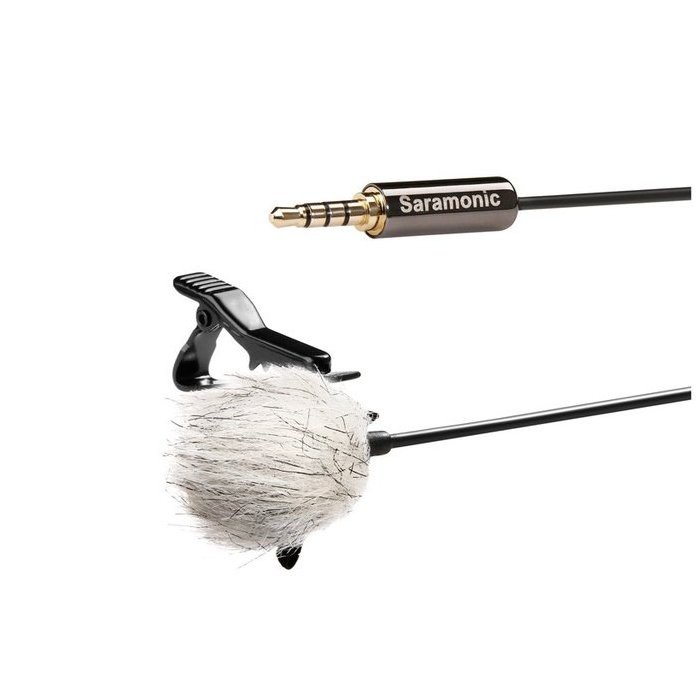 Saramonic SR-LMX1+ Lavalier Microphone (For Smartphones / Desktop / Laptop Computer)