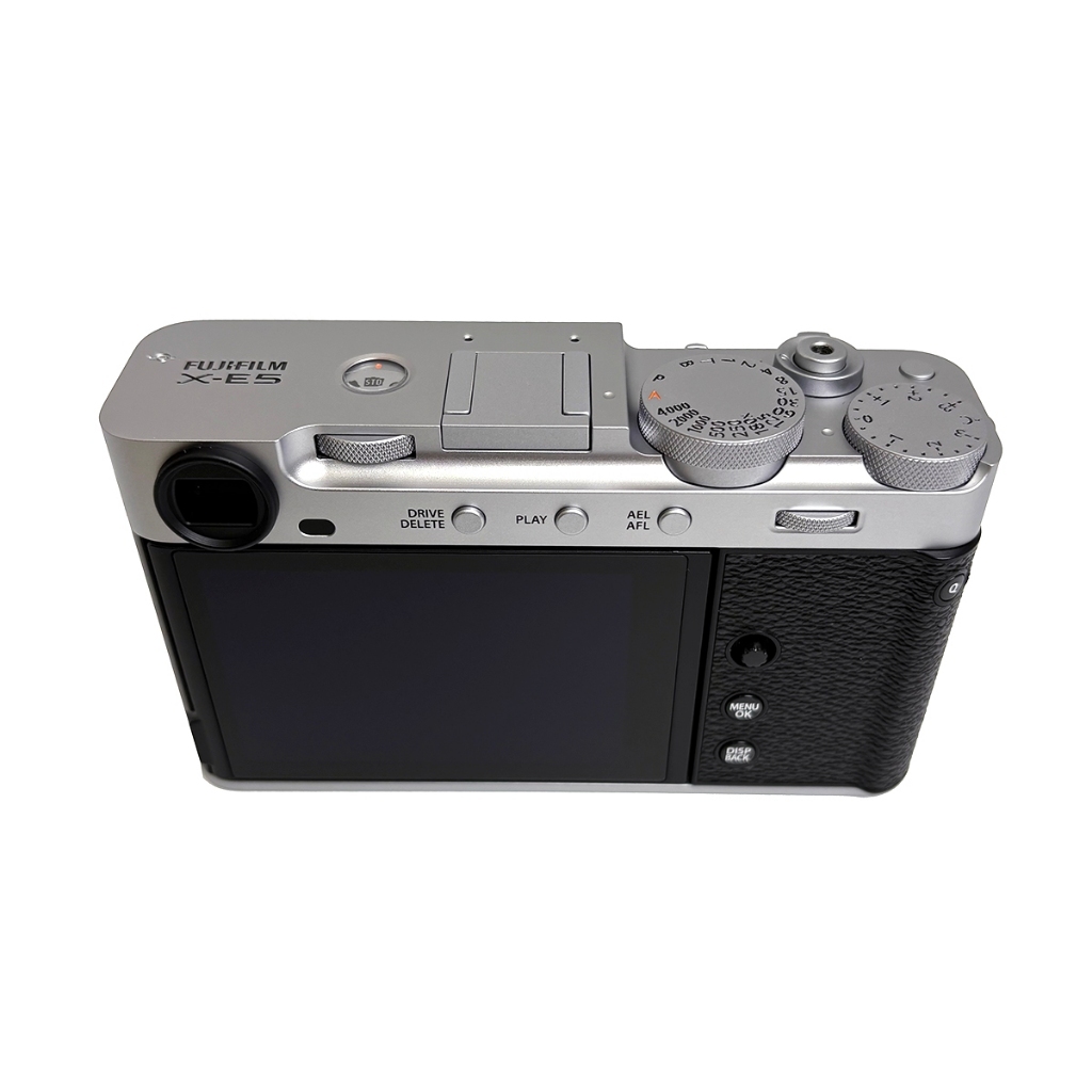 Fujifilm X-E5 Mirrorless Camera Body Only or Kit with XF 23mm F2.8 WR Lens (Black / Silver)