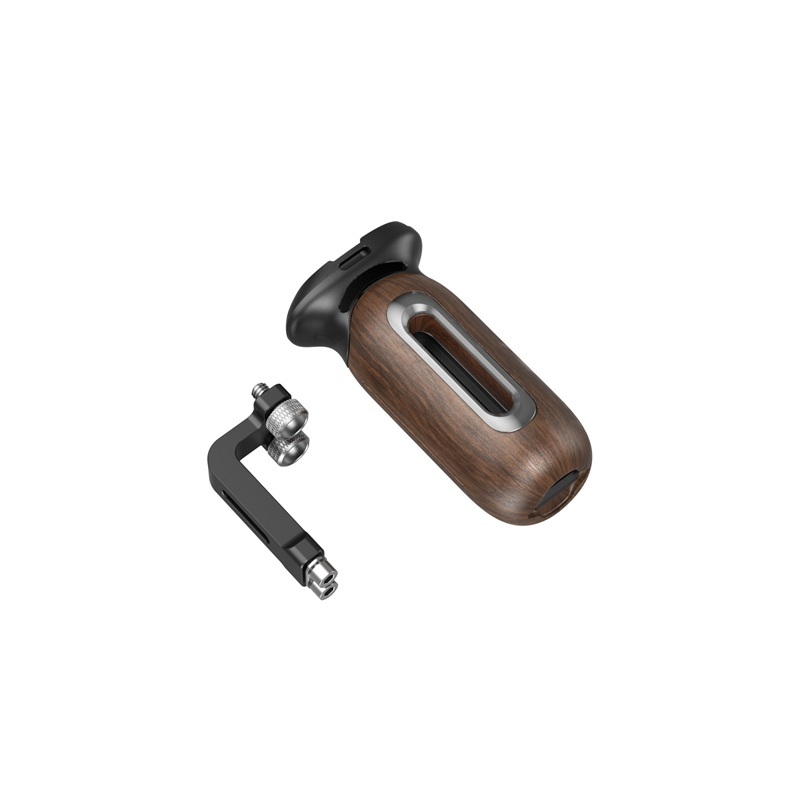 SmallRig Wooden Side Handle with 1/4"-20 Screws (5237)