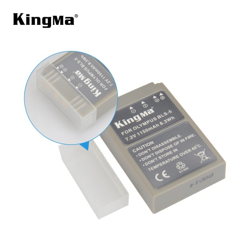 KingMa BLS-5 Battery (For Olympus BLS-50 / BLS-5 / BLS-1)