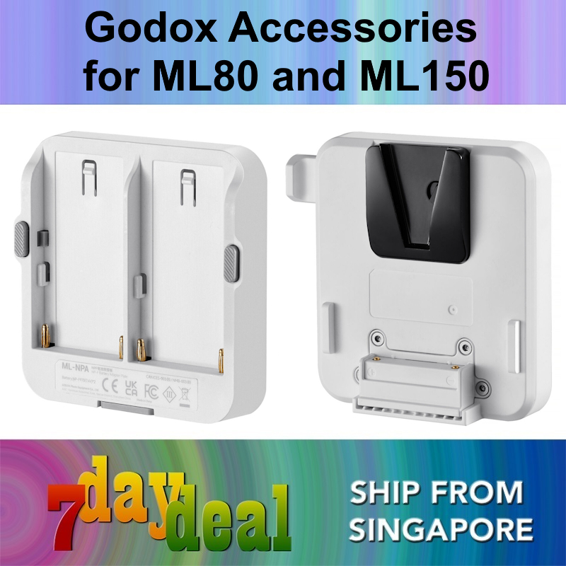 Godox ML-NPA / ML-VMA Battery Adapter (For ML80 and ML150 Bi-Color LED Lights)